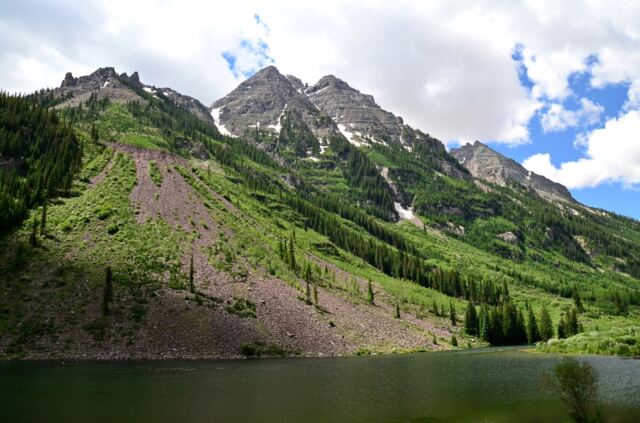 Maroon Bells - surrounding hills 09