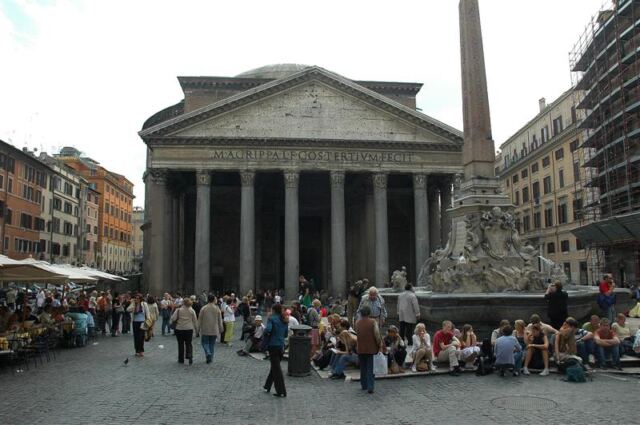Pantheon front shot