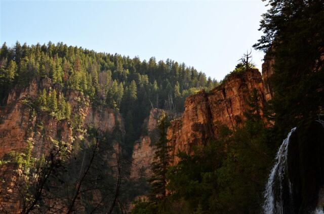 Cliffs overlooking Hanging Lake (1)