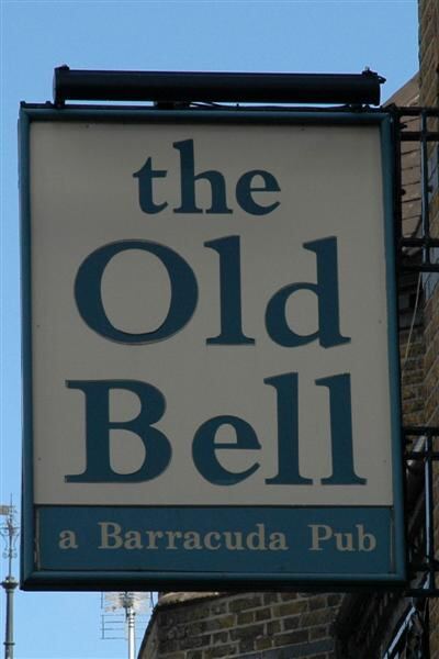 The Old Bell sign
