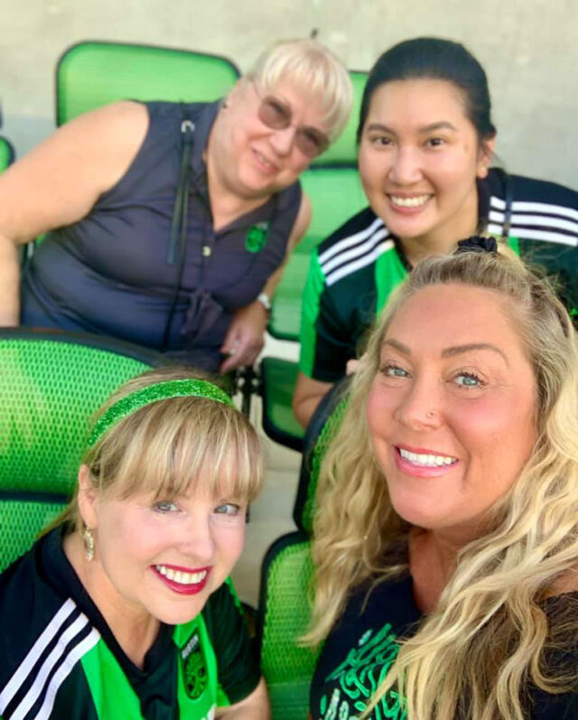 Beverly, Jin, Kathy, and Aleena