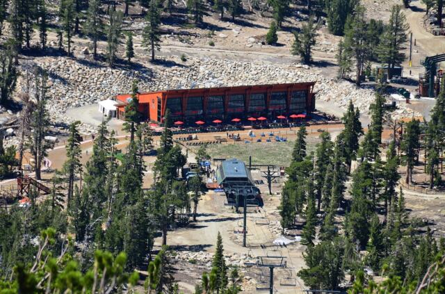 Heavenly Lodge from chairlift