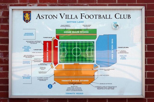 Villa Park layout