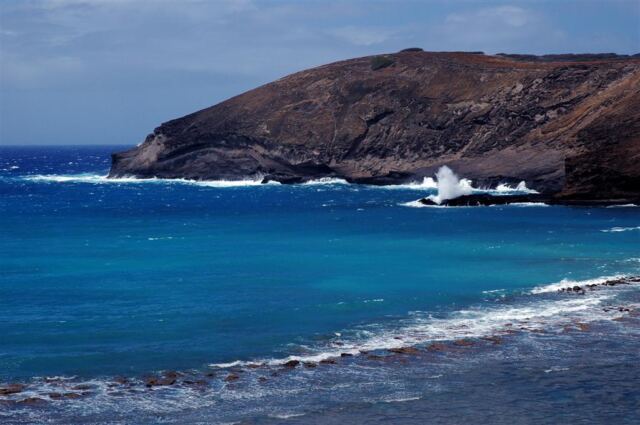Waves and reef