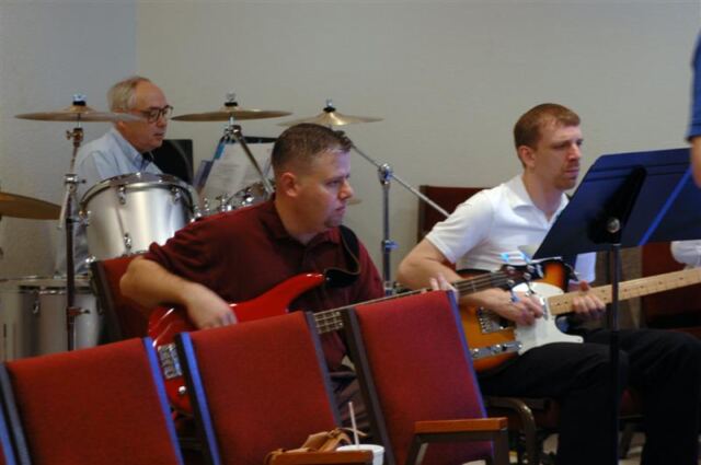 Praise band practice 2