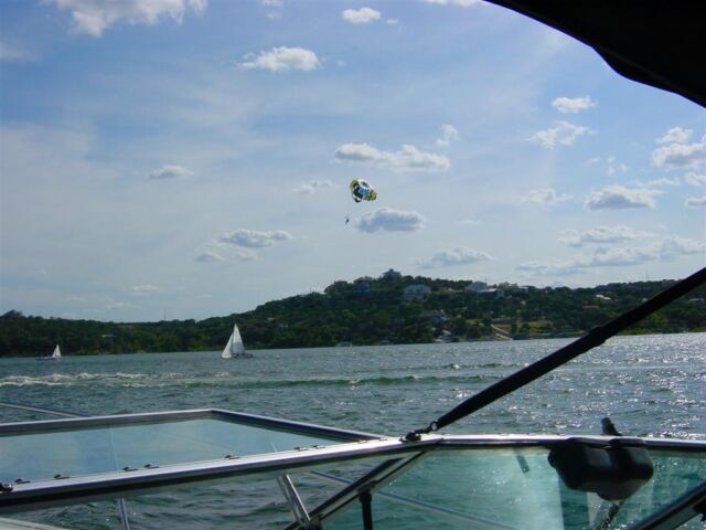 parasailing