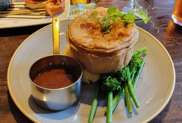 The Vic - Buttermilk chicken, Somerset brie, and bacon pie(1)
