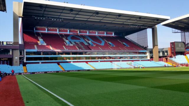 Villa Park - pitchside pre-match (6)