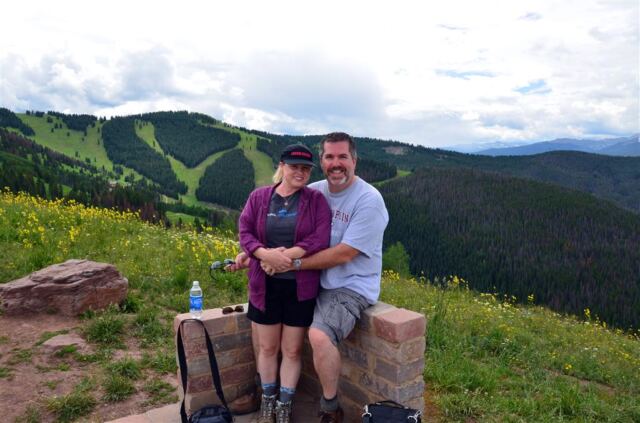 Kathy and Roger - Vail wedding platform