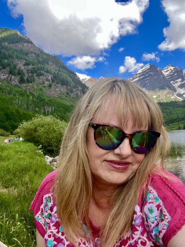 Kathy - Maroon Bells selfies 1