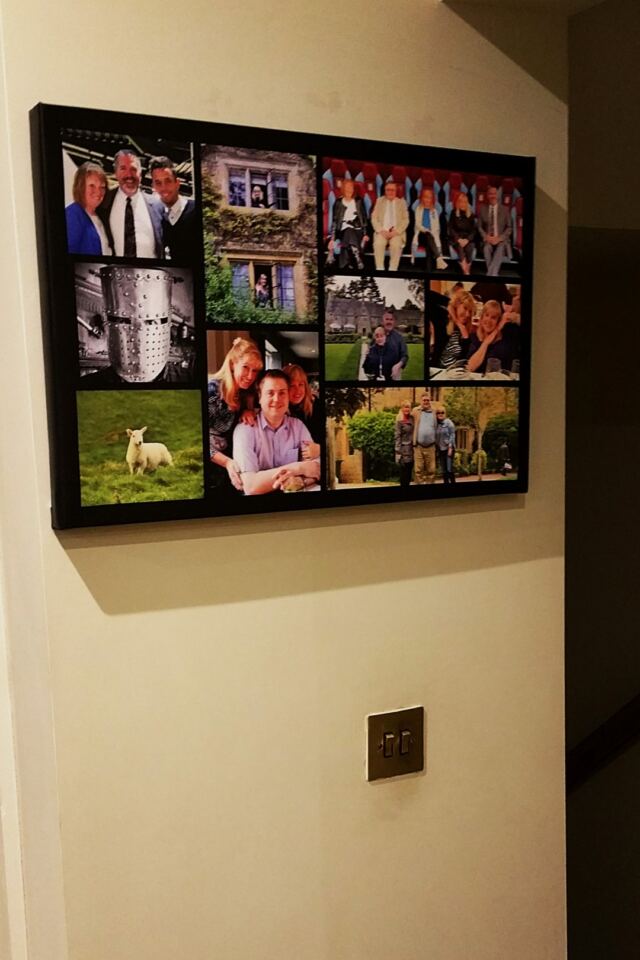 Oakleigh House - 2015 England photo collage