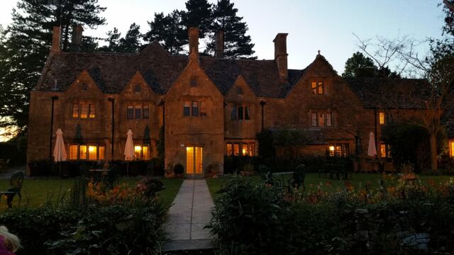 Charingworth Manor sunset