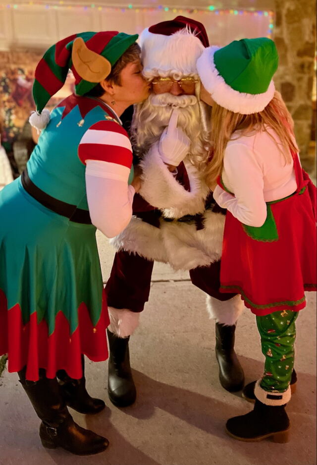 Santa and his Elves