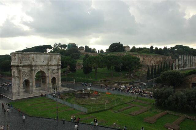 Arch of Constantine (again) from Colosseum