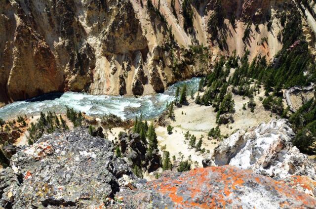 Yellowstone River from Lookout Point