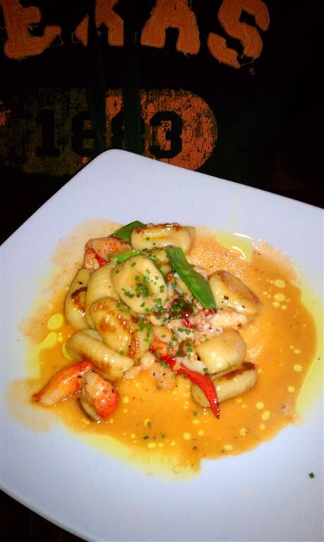 Lobster gnocchi (EVO)