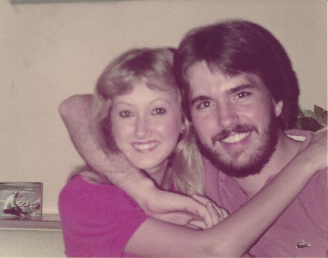 Michelle and Roger - 1983 at Texas