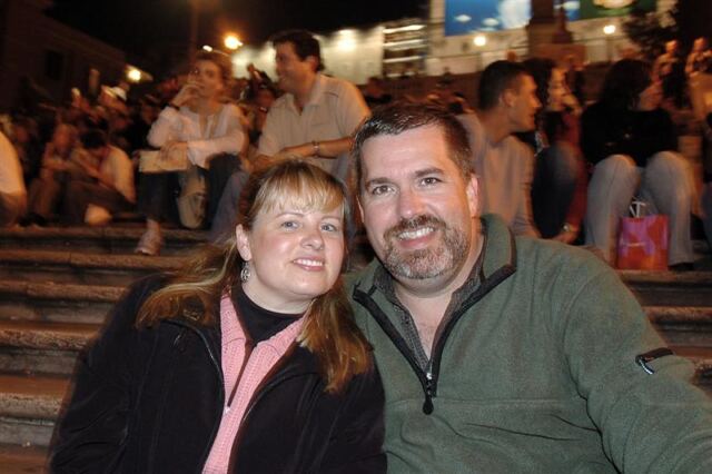 RK on Spanish Steps