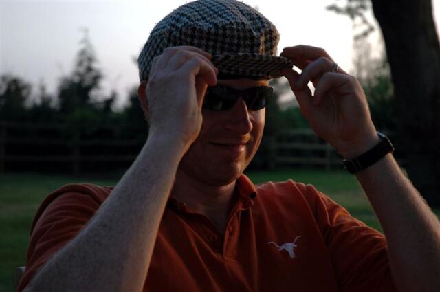 Snazzy hat, Jules..