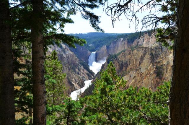 Lower Falls from South Rim (1)