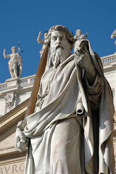 Sculpture detail at St. Peter's