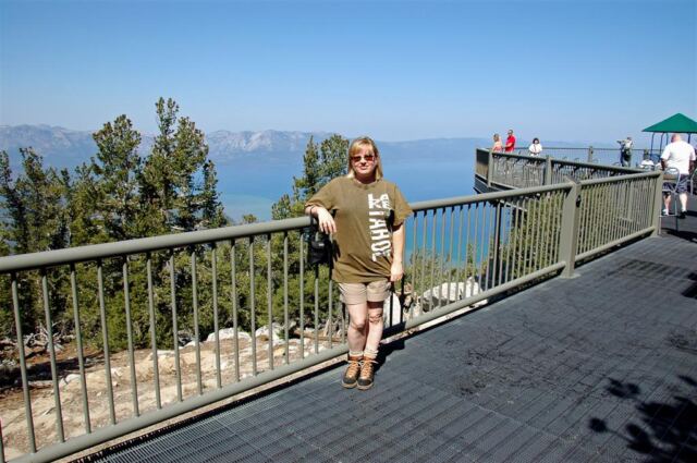 Kathy on  Heavenly viewing platform (2)