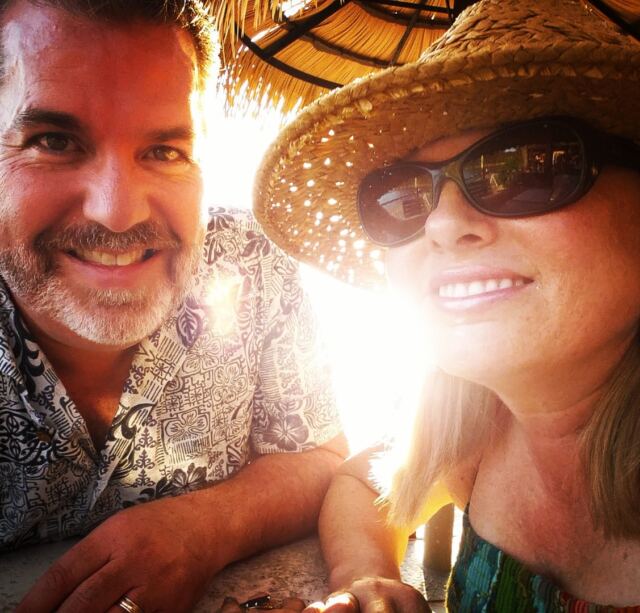 Roger and Kathy - vacation happies