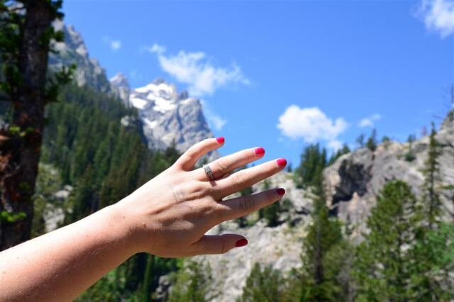 Mel's ring and mountains