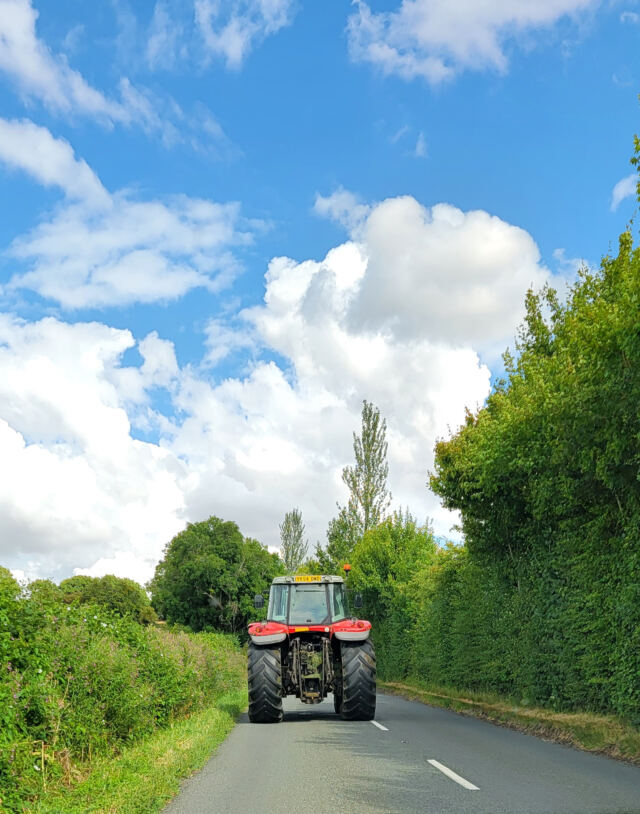 Cotswolds traffic jam