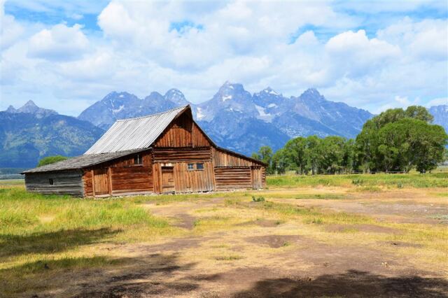 Moulton Barn and Tetons