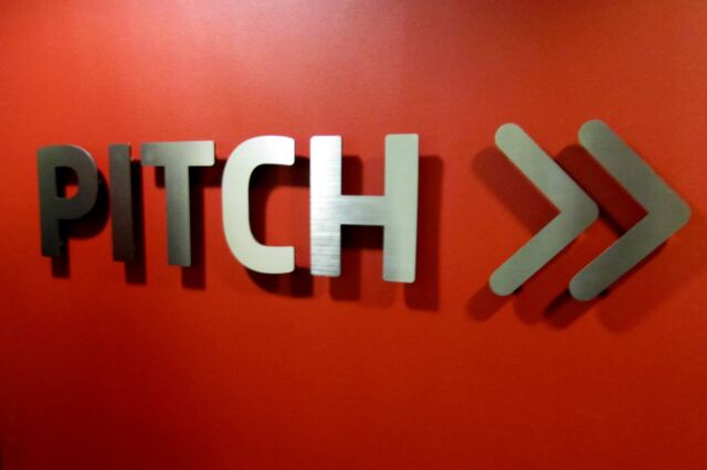 This way to the pitch