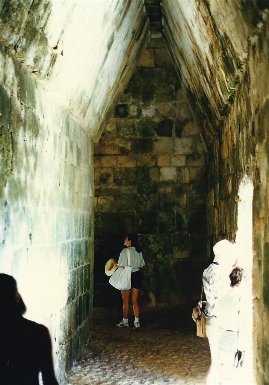 Inside El Castillo