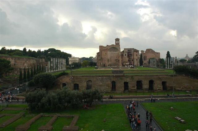 Roman Forum from Colosseum