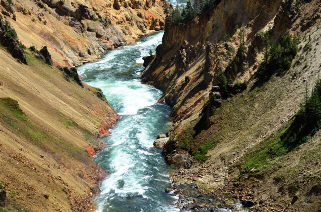 Rushing Yellowstone River