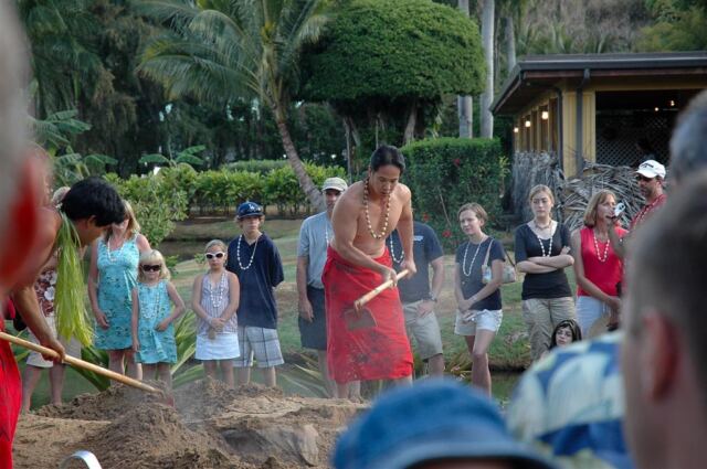 Digging up the pig (2)