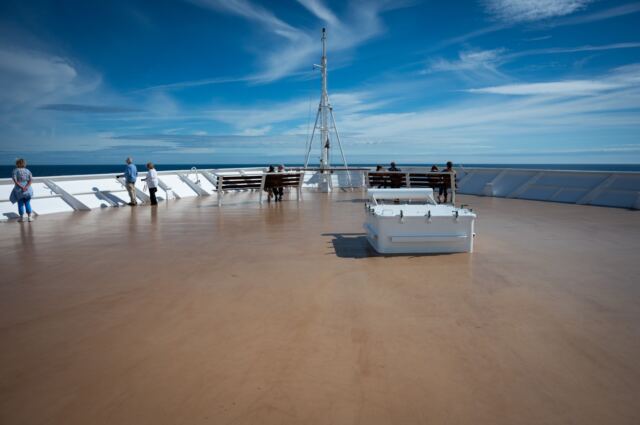 Bolette forecastle on sea days 04