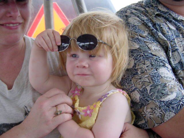 Kiersten looking cool