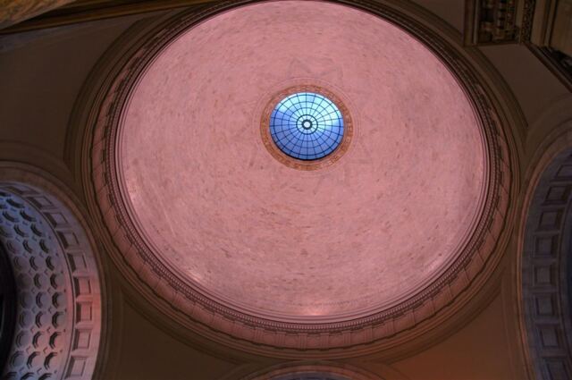 Domed roof