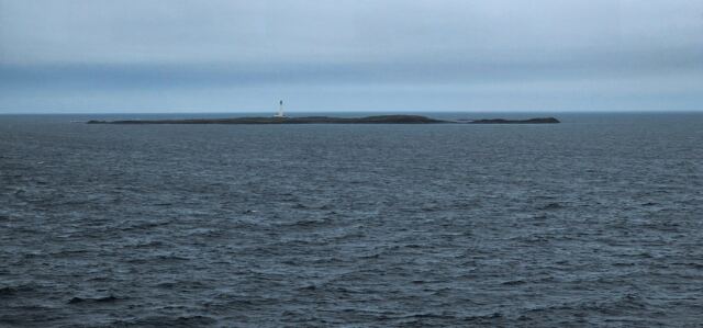 Passing lighthouse