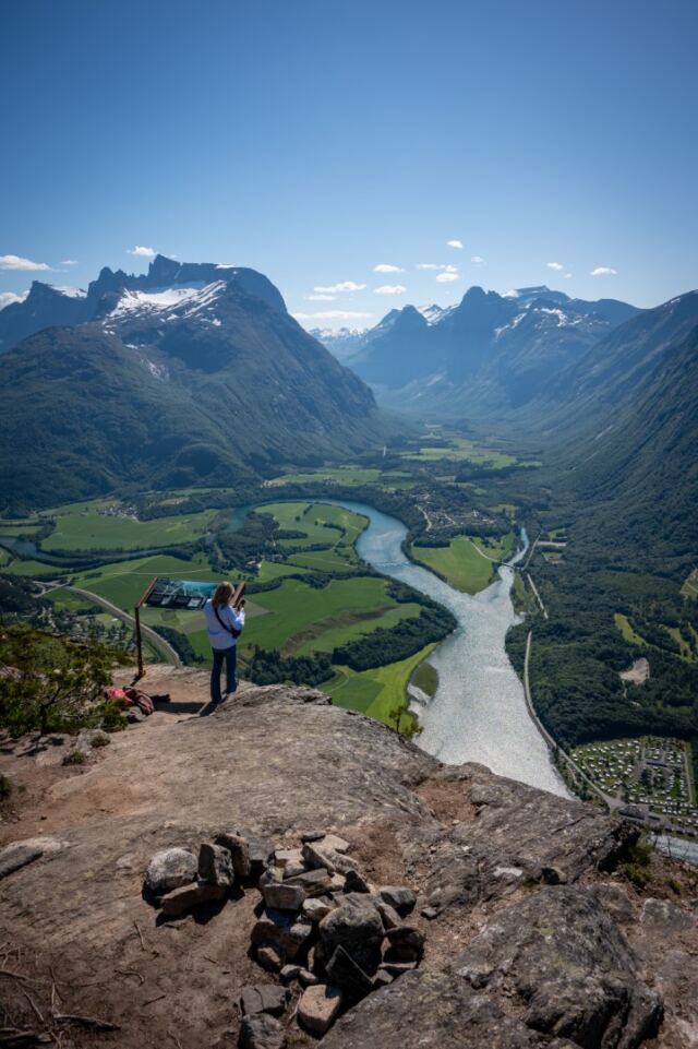 Andalsnes - Fjords views from atop Nesaksla Mountain 10