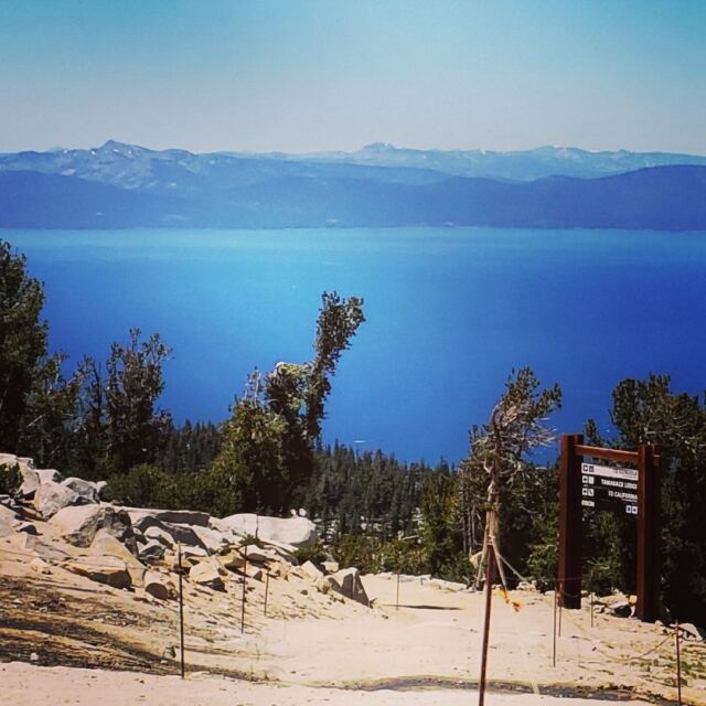 Lake Tahoe - atop Heavenly