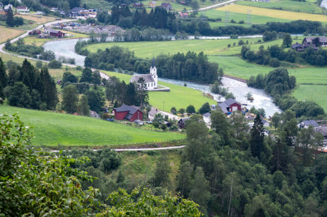 Fortun Valley from above