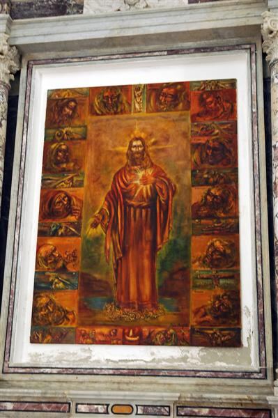 Painting inside San Giorgio