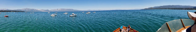 (panorama) Lake Tahoe - heading out
