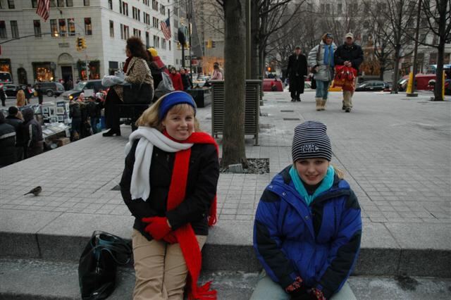 Kathy and Mel are cold