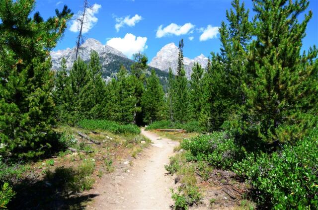 Heading up to Bradley Lake