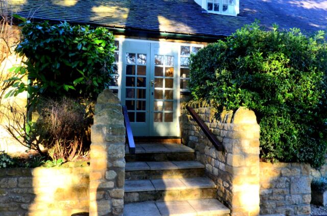 Entrance to our rooms