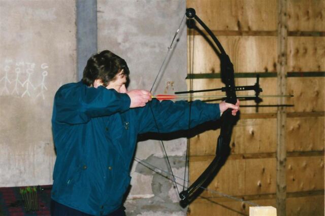 Little John and the compound bow