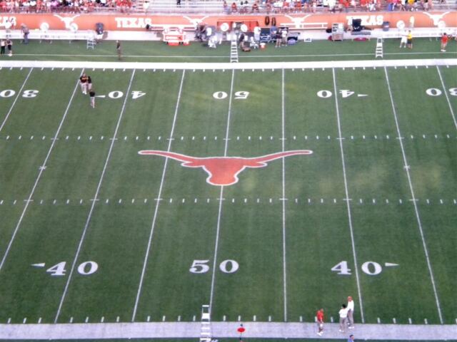 We're between the 45 and 50 yard lines this year!