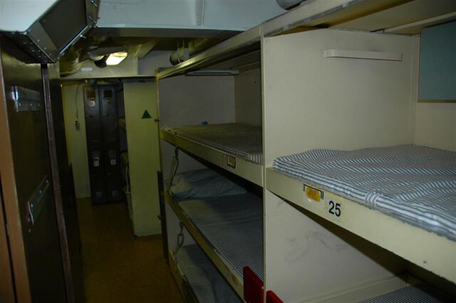 Enlisted bunks